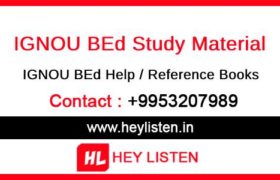 BED Study MAterial